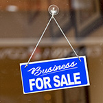 'Business For Sale' sign
